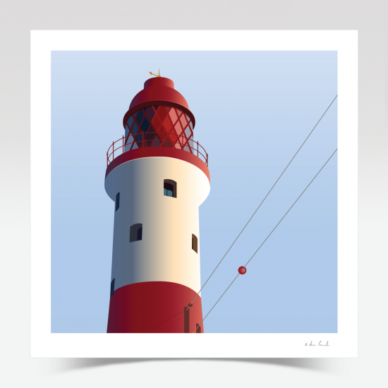 Beachy Head Lighthouse (400 x 400mm print)