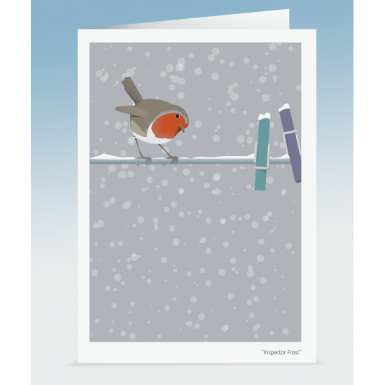 4 Winter Themed Greetings Cards