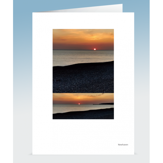 Newhaven Sunset (Card)