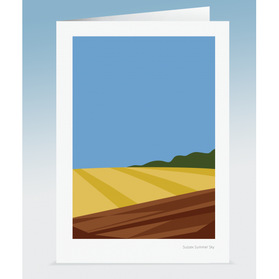 Sussex Summer Sky (Card)