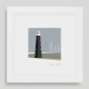 Framed Mini Black Lighthouse Dungeness