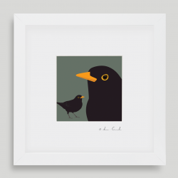  Framed Mini - Blackbirds