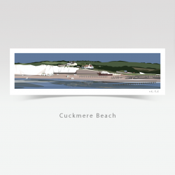 Cuckmere Beach - Coastguard Cottages