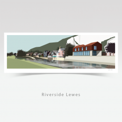 Riverside Lewes Panorama