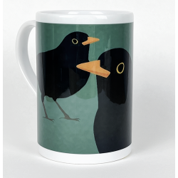 Blackbirds - 8oz Porcelain Mug