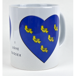 I Love Sussex - 11oz Ceramic Mug