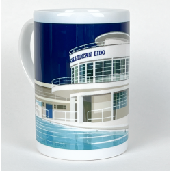 Saltdean Lido Brighton - 8oz Porcelain Mug