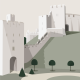 A4 Frame: Arundel Castle Print