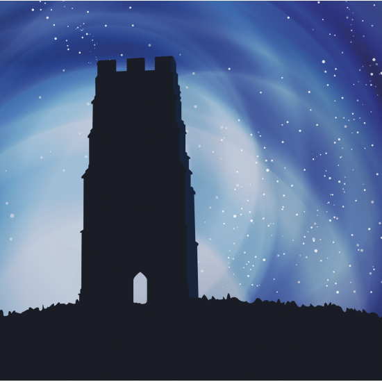 Glastonbury Tor (400 x 400mm print)