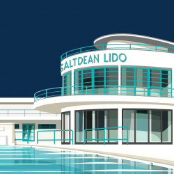 Saltdean Lido - Brighton 2024 (Print)