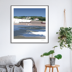 Cuckmere Beach (400 x 400mm print)