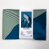 Deep Blue Tea Towel