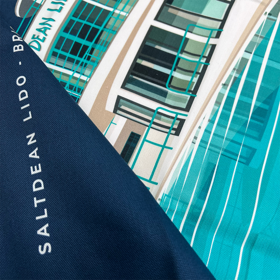 Saltdean Lido Brighton Tea Towel