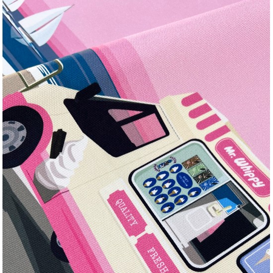 Tickled Pink - Seaford Tea Towel